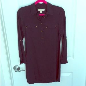 Michael Kors Mini Dress Navy Blue